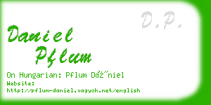 daniel pflum business card